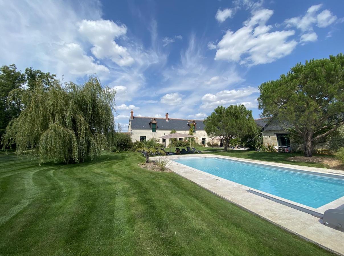 Ferme De L'Ereau Louans Exterior foto